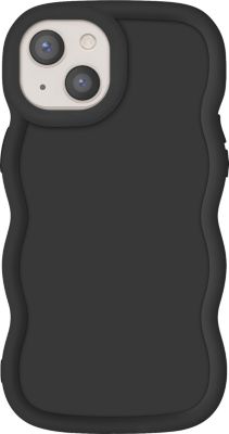 Coque AVIZAR iPhone 13 Silicone Antichoc Noir Coque AVIZAR iPhone 13 Silicone Antichoc Noir