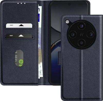 Etui AVIZAR Oppo Find X8 Pro Portefeuille Bleu Nuit