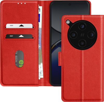 Etui AVIZAR Oppo Find X8 Pro Portefeuille Rouge