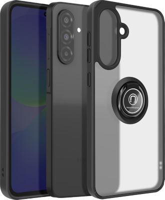 Coque AVIZAR Samsung Galaxy A36 Bague aimantée Noir Coque AVIZAR Samsung Galaxy A36 Bague aimantée Noir
