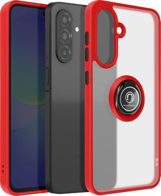 Coque AVIZAR Samsung Galaxy A36 Bague aimantée Rouge Coque AVIZAR Samsung Galaxy A36 Bague aimantée Rouge