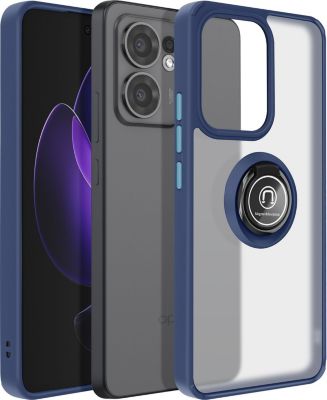 Coque AVIZAR Oppo Reno 13 F / 13 FS Bague Bleu Nuit