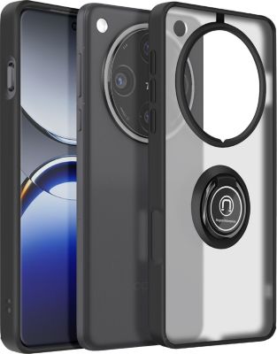 Coque AVIZAR Oppo Find X8 Pro Bague aimantée Noir