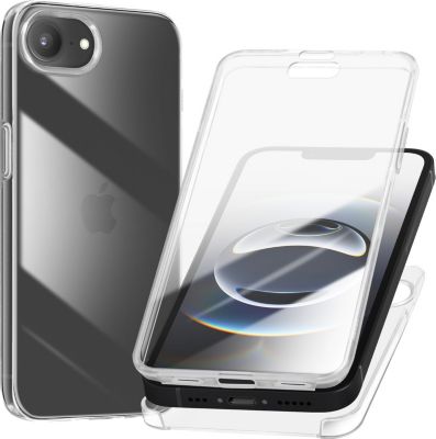 Coque AVIZAR 360° iPhone 16e Transparent