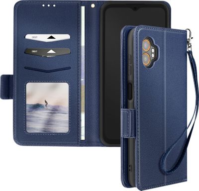 Etui AVIZAR Portefeuille Galaxy XCover 7 Pro Bleu