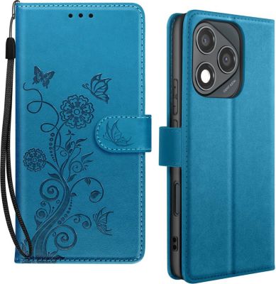Etui AVIZAR Honor 400 Lite Fleur Papillon Bleu