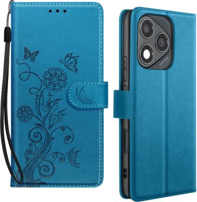 Etui AVIZAR Honor 400 Lite Fleur Papillon Bleu
