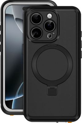 Coque REDPEPPER iPhone 16 Pro MagSafe Étanche Noir