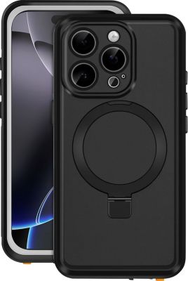 Coque REDPEPPER iPhone 16 Pro Max MagSafe Étanche Noir