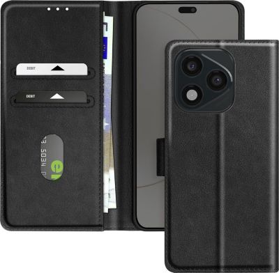 Etui AVIZAR Honor 400 Lite Portefeuille Noir