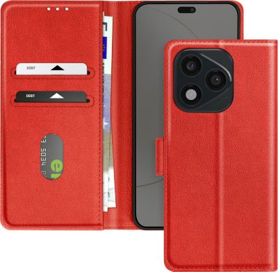Etui AVIZAR Honor 400 Lite Portefeuille Rouge