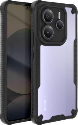 Coque AVIZAR Redmi Note 14 5G Antichoc Mat Noir