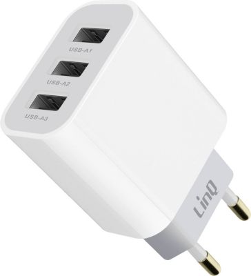 Chargeur LINQ LinQ Chargeur Secteur Triple USB Puissan