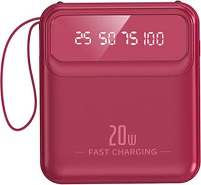 Batterie externe AVIZAR 10000mAh avec Écran LED / Torche / Câble