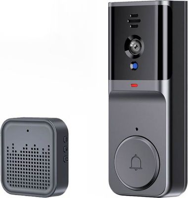 Visiophone AVIZAR Wi-Fi avec Carillon IP65 Détection XRing