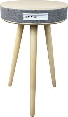 Enceinte portable AVIZAR en Bois avec Bluetooth 5.0 et Chargeur