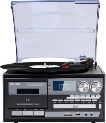 Platine vinyle AVIZAR Modèle Belfast avec Bluetooth Portable