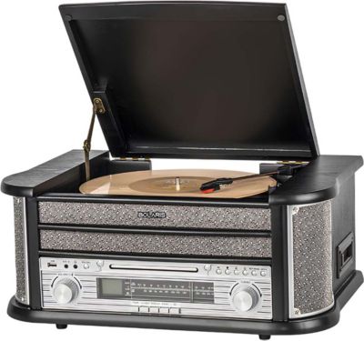 Platine vinyle AVIZAR Bluetooth / CD / K7 / AM / FM Cambridge