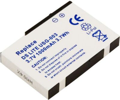 Batterie AVIZAR pour Nintendo DS Lite 3,7V 1000mAh