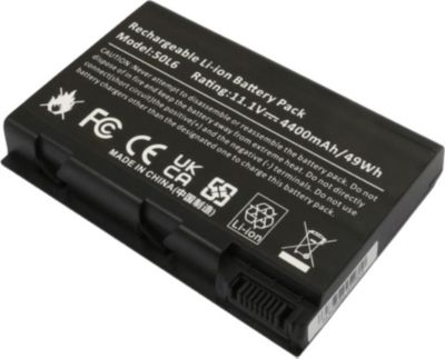 Pièce détachée AVIZAR pour Acer Aspire / Extensa 11.1V 4400mAh