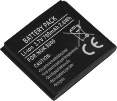 Pièce détachée AVIZAR pour Nokia 8800 Li-ion 3.7V 700mAh