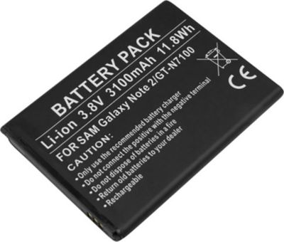 Pièce détachée AVIZAR pour Galaxy Note II GT-N7100 3100mAh Pièce détachée AVIZAR pour Galaxy Note II GT-N7100 3100mAh