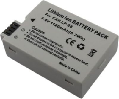 Pièce détachée AVIZAR pour Appareil Photo Canon EOS 1120mAh