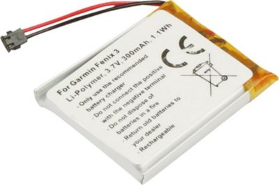 Pièce détachée AVIZAR pour Montre GPS Garmin Fenix 3 300mAh