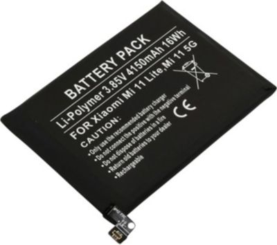 Pièce détachée AVIZAR pour Xiaomi Mi 11 5G Li-Polymère 4150mAh Pièce détachée AVIZAR pour Xiaomi Mi 11 5G Li-Polymère 4150mAh