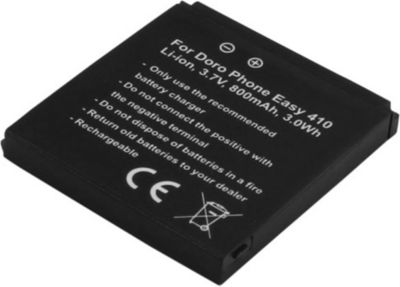 Batterie externe AVIZAR pour Doro PhoneEasy 410 / 612 800mAh