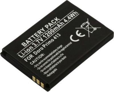 Batterie externe AVIZAR pour Doro Primo 413 Li-ion 3.7V 1200mAh