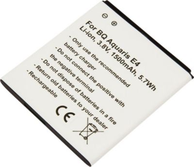 Pièce détachée AVIZAR Smartphone BQ Aquaris E4 Li-ion 1500mAh Pièce détachée AVIZAR Smartphone BQ Aquaris E4 Li-ion 1500mAh
