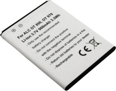 Batterie externe AVIZAR Alcatel OT 890 OT 979 3,7V 900mAh Li-ion