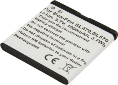 Batterie externe AVIZAR SL470 / SL570 3.7V 1000mAh Li-ion