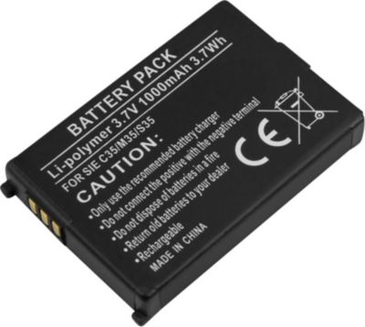 Pièce détachée AVIZAR Téléphone Siemens C35 / M35 Li-Polymer Pièce détachée AVIZAR Téléphone Siemens C35 / M35 Li-Polymer