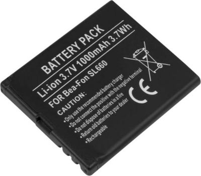 Pièce détachée AVIZAR pour Bea-Fon SL660 3.7V 1000mAh Li-ion