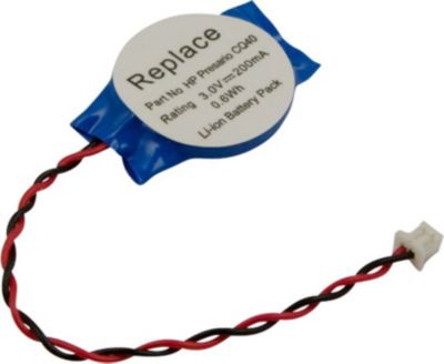 Pièce détachée AVIZAR Li-ion 3V 200mAh pour HP Presario CQ40