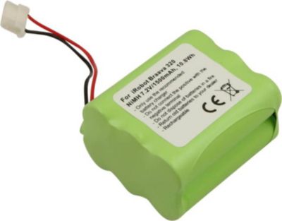 Pièce détachée AVIZAR pour iRobot Braava 320 7,2V 1500mAh NiMH