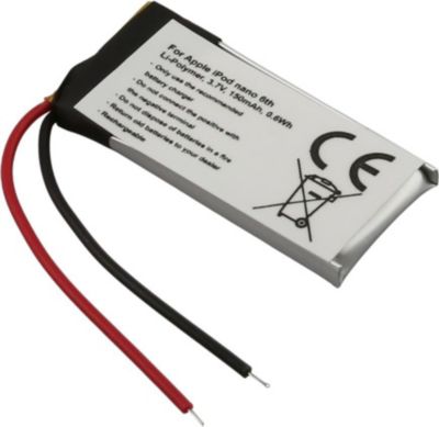 Pièce détachée AVIZAR pour iPod nano 6th Li-Polymer 150mAh