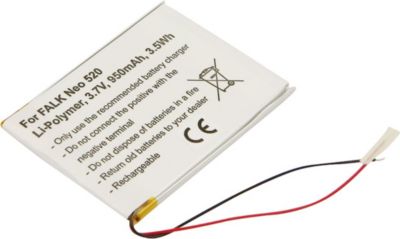 Pièce détachée AVIZAR pour FALK Neo 520 Li-Polymer 3.7V 950mAh Pièce détachée AVIZAR pour FALK Neo 520 Li-Polymer 3.7V 950mAh