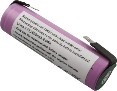 Pièce détachée AVIZAR Cellule 18650 Li-ion avec Plats à Souder Pièce détachée AVIZAR Cellule 18650 Li-ion avec Plats à Souder