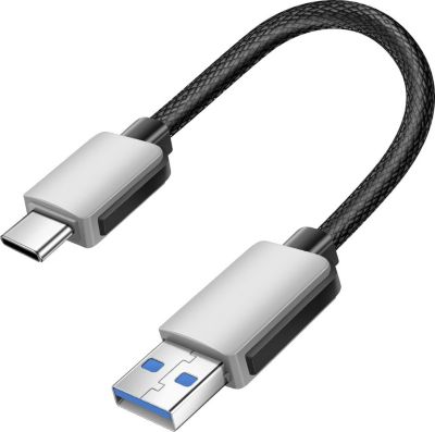 Câble USB AVIZAR USB vers USB-C Ultra Court 15cm