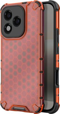 Coque AVIZAR Honor 400 Lite Design Alvéoles Rouge