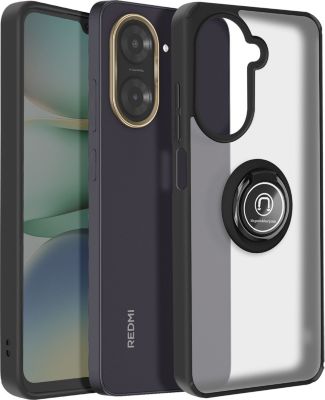 Coque AVIZAR Xiaomi Redmi A5 Bague aimantée Noir