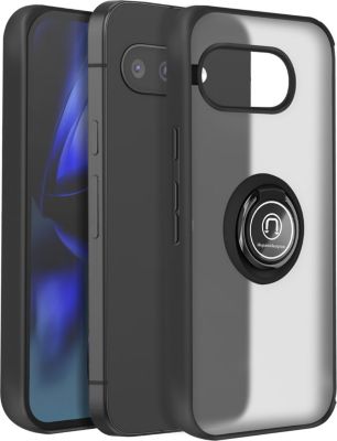 Coque AVIZAR Google Pixel 9a Bague aimantée Noir