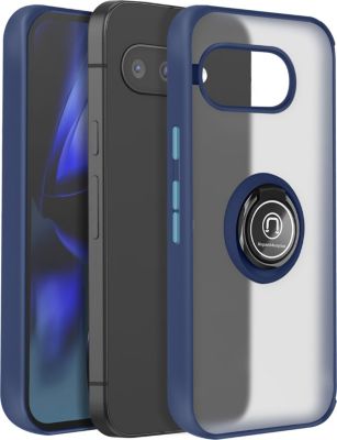 Coque AVIZAR Google Pixel 9a Bague aimantée Bleu