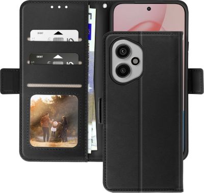 Etui ABEEL Portefeuille Honor 400 Blocage RFID Noir