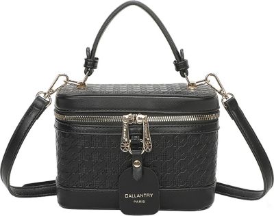 Sac bandoulière GALLANTRY Vanity pour Femme Motif Pied-de-Poule