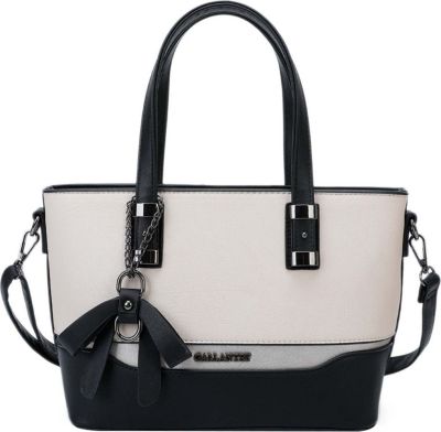 Sac bandoulière GALLANTRY pour Femme Bicolore Orné de Nœud