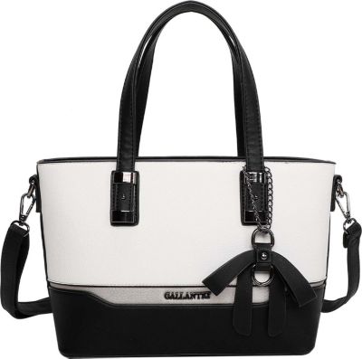 Sac bandoulière GALLANTRY pour Femme Bicolore Orné de Nœud
